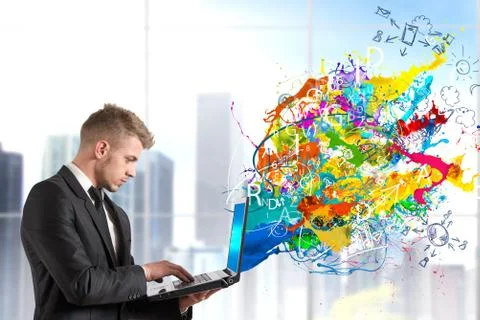 Creative technology Stock Illustration