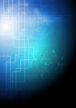 Creative technology modern background. Vector abstract illustration eps 10... Stock Photos