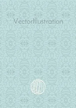 Creative template card Stock Illustration