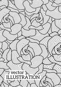 Creative template card Stock Illustration