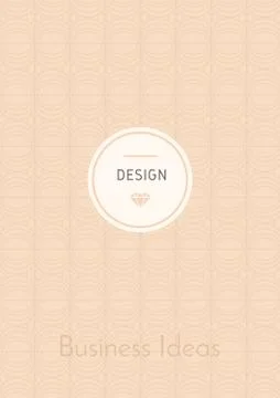 Creative template card Stock Illustration
