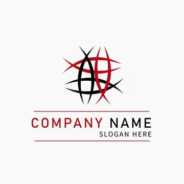 Creative Template Design Stock Illustration