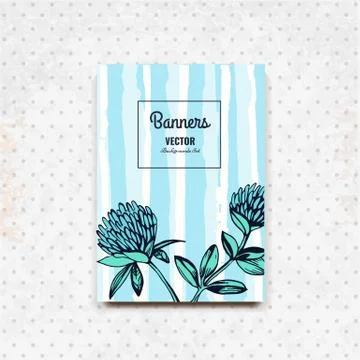 Creative template vector card Stock Illustration