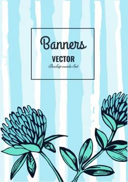 Creative template vector card Stock Illustration