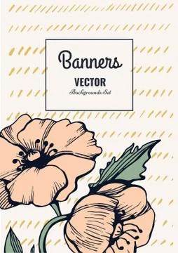 Creative template vector card Stock Illustration