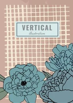 Creative template vector card Stock Illustration