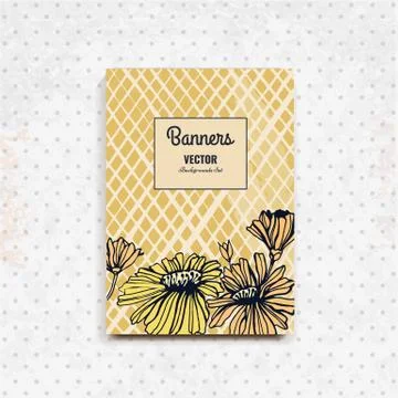 Creative template vector card Stock Illustration