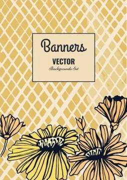 Creative template vector card Stock Illustration