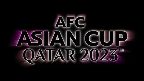 Creative Text animation for the 2024 Asian Championship in Qatar. AFC, Asian Cup Stock Footage 258213870