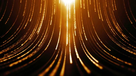 Creative texture with shiny particles falling down. 動画素材 132130826