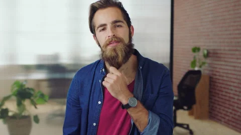 Creative, thinking and face with businessman for career opportunity or Stock Footage 336650725