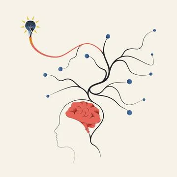 Creative Thinking and Idea Generation 스톡 일러스트