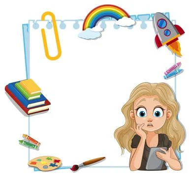 Creative Thinking and Learning Concept Stock Illustration