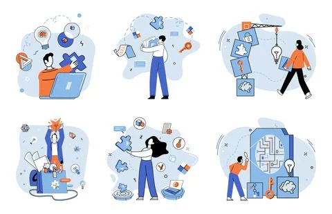 Creative thinking. Creativity is spark ignites flame innovation, catalyst Stock Illustration