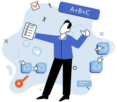 Creative thinking. Education is vessel nurtures creative thinking, providing Stock Illustration