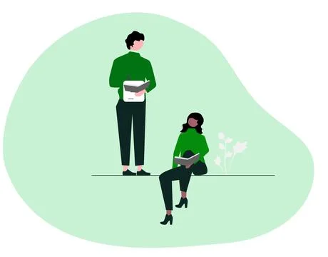 Creative thinking flat design Stock Illustration
