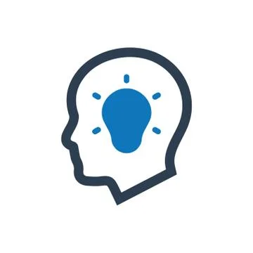 Creative Thinking Icon Stock Illustration