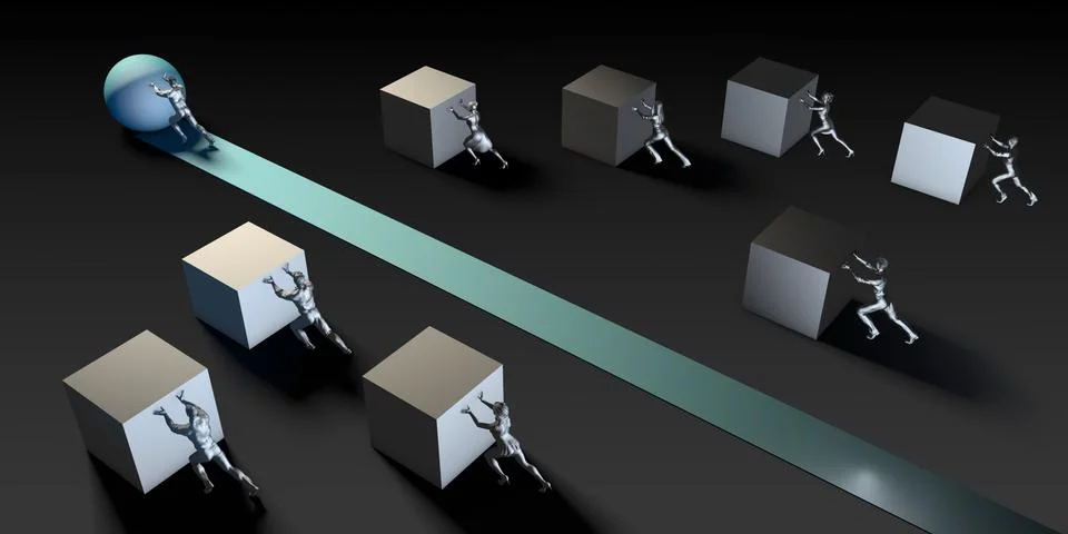 Creative Thinking Stock Illustration