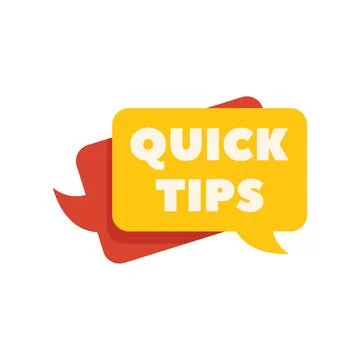 Creative tip icon flat vector. Idea advice Stock Illustration