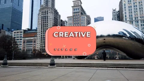 Creative Titles for After Effects Stock After Effects
