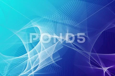 Creative Translucent Geometry Background With Flowing Patterns Modello PSD