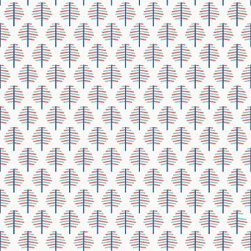 Creative tree pattern design vector Stock Illustration