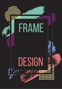 Creative trendy banner vector template Stock Illustration