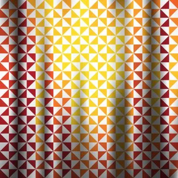 Creative triangle and stripes pattern background vector イラスト素材