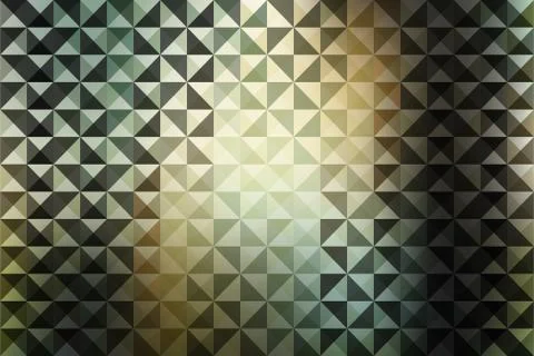 Creative triangle and stripes pattern background vector Illustrazione stock