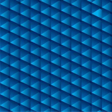 Creative triangle blue pattern background Illustrazione stock