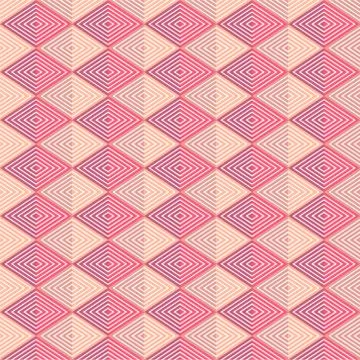 Creative triangle shape pattern in retro theme design vector Stock Illustration