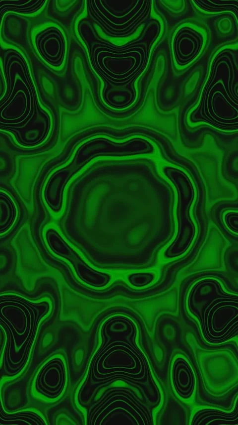 Creative tunnel video vj loop screensaver featuring seamless green patterns.. Stock Footage 319003635