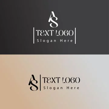 Creative Typography Logo Stock Illustration
