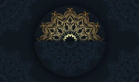 Creative unique gradient luxury color mandala art  background design premium Illustrazione stock