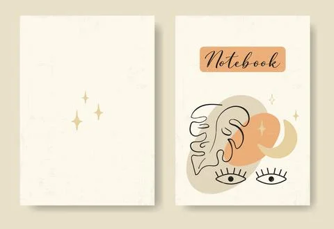 Creative universal artistic template - doodle abstract elements 스톡 일러스트