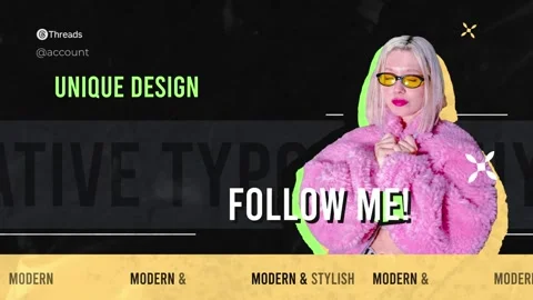 Creative Urban Typography for After Effects Stock After Effects