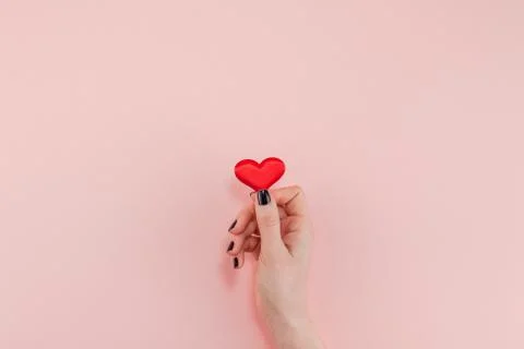 Creative Valentine Day romantic composition Stock Photos