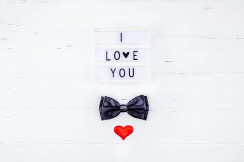 Creative Valentine Day romantic composition Stock Photos