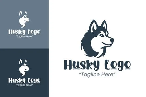 Creative Vector-Based Logos for Businesses and Social Media Branding Stock-Illustration