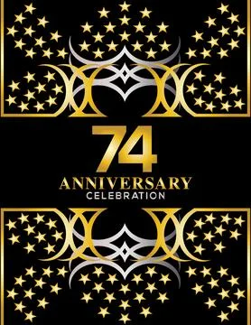 Creative vector illustration of Anniversary celebration of years 스톡 일러스트