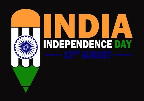 Creative vector illustration for Indian independence day -15th august Stock-Illustration