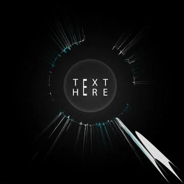 Creative vector lines and abstract art circle designs 스톡 일러스트