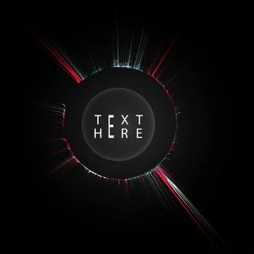 Creative vector lines and abstract art circle designs 스톡 일러스트
