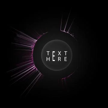 Creative vector lines and abstract art circle designs イラスト素材