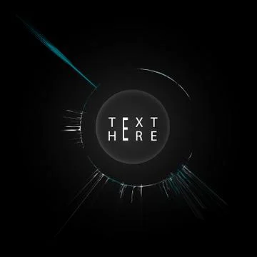 Creative vector lines and abstract art circle designs 스톡 일러스트