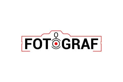 Creative Vector Photo Logo Design Stock Illustration