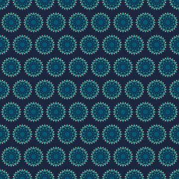 Creative vector seamless pattern Illustrazione stock