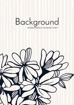 Creative vector template card. Stock Illustration