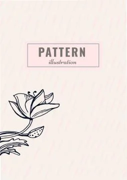 Creative vector template card. Stock Illustration