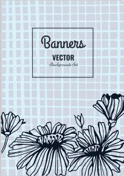 Creative vector template card. Stock Illustration